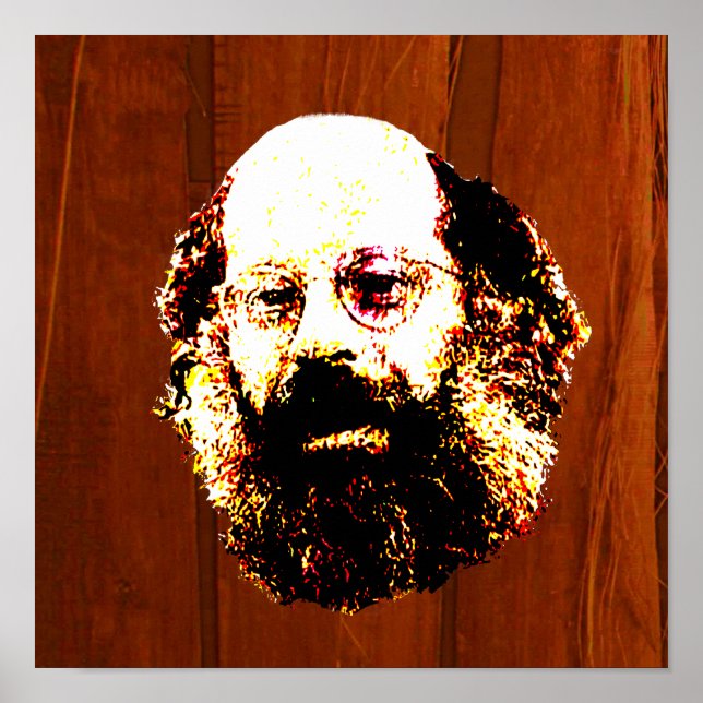 Poster Allen Ginsberg (Devant)