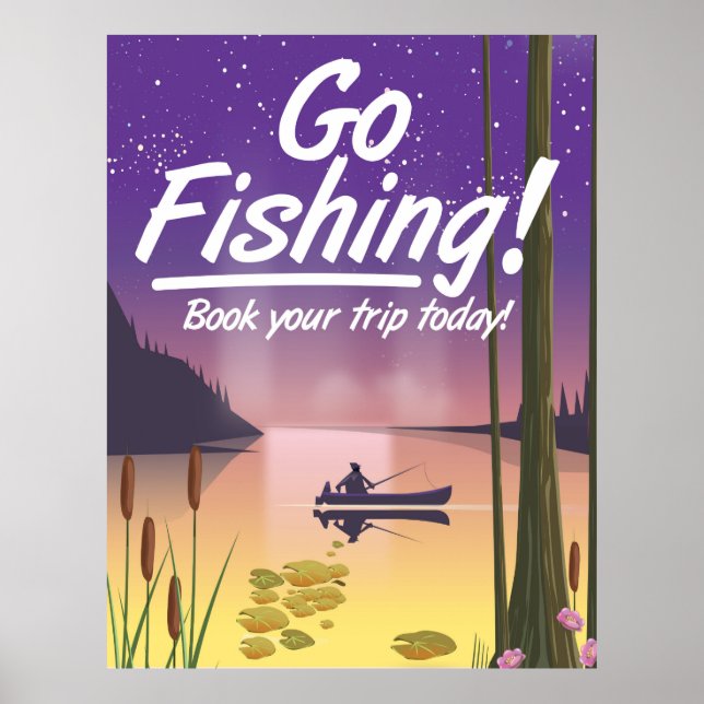Poster Aller à la pêche ! (Devant)