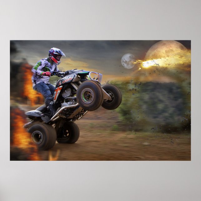 Poster Aller au Porthole avec votre quad Bike (Devant)