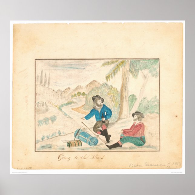Poster Aller aux Mines (1600A) (Devant)