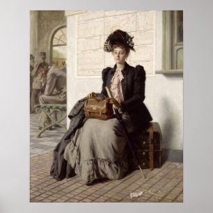 Poster Aller dans le monde