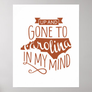 Poster Aller en Caroline Imprimer