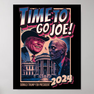 Poster Aller Joe Funny Pro Trump 2024