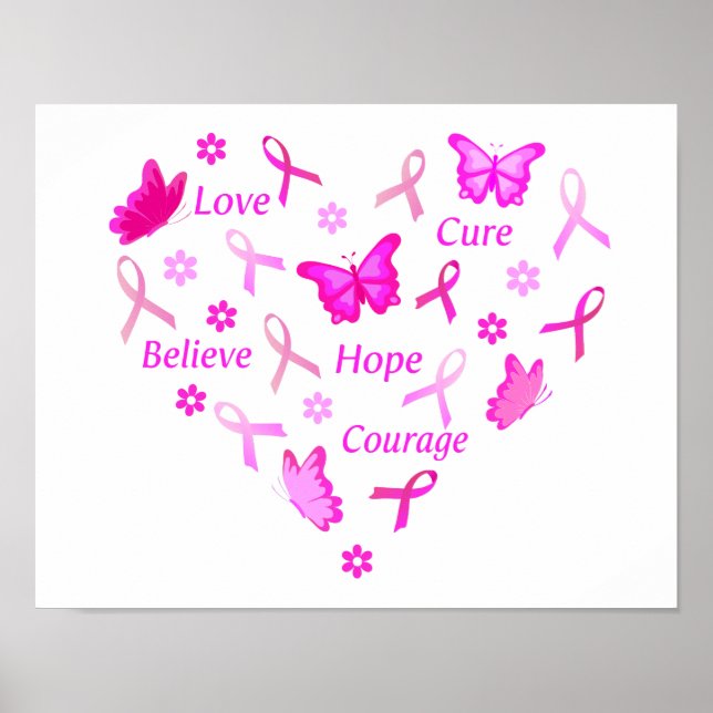 Poster Aller rose (Devant)