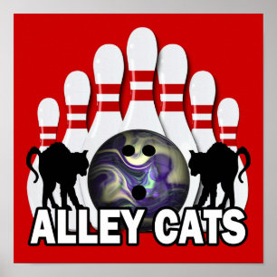 Poster Alley Cats
