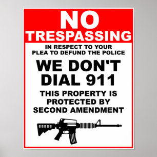 Poster Allez-y, renflouez la police. On ne composera pas 