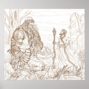 Poster Alliance et Foamfollower (taille personnalisable)