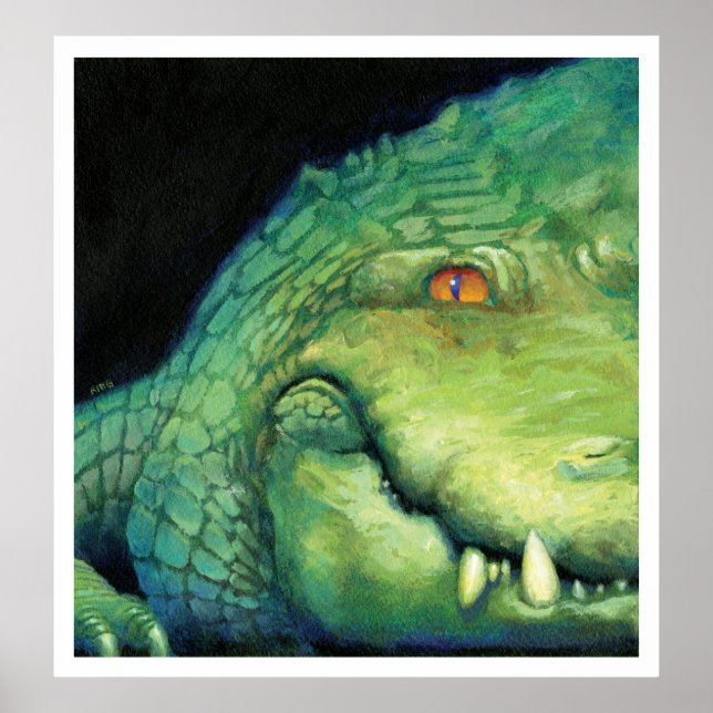 Poster Alligator (Devant)