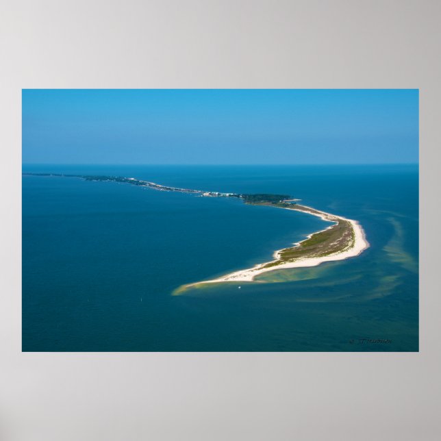 Poster Alligator Point, Floride (Devant)