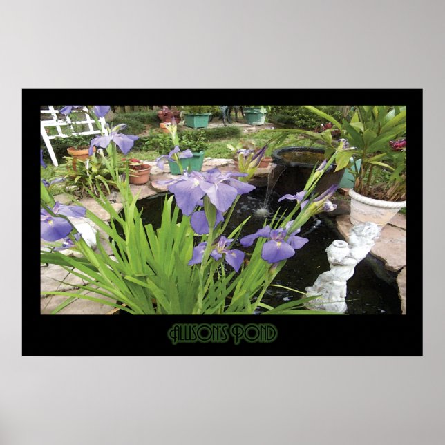 Poster "Allison's Pond" - Imprimer (pas d'ombre) (Devant)