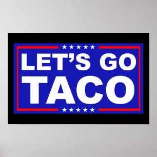 Poster Allons à l'humour politique de Taco