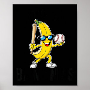 Poster Allons Bananes Cadeaux Drôles de Banane