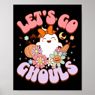 Poster Allons Gouls Halloween Ghost Costume Ret