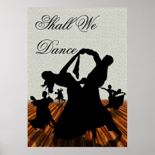 Poster Allons-nous danser