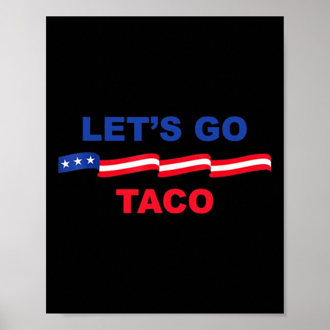 Poster Allons Taco Chemise Allons Taco 37 (Devant)