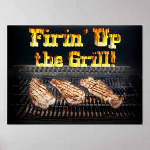 Poster Allumez le Grill !