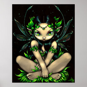 Poster Allura ART IMPRIMER fée gothique grand oeil