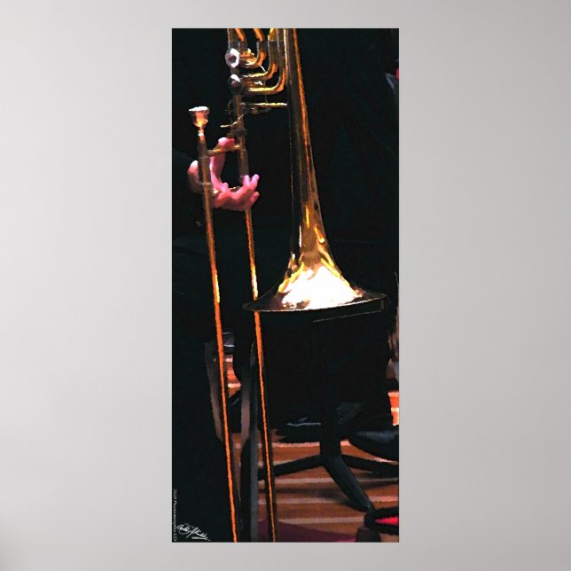 Poster Allure de laiton II (Devant)