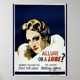 Poster Allure ou un leurre ?