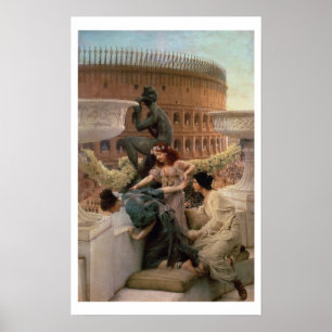 Poster Alma Tadema   Coliseum 1896