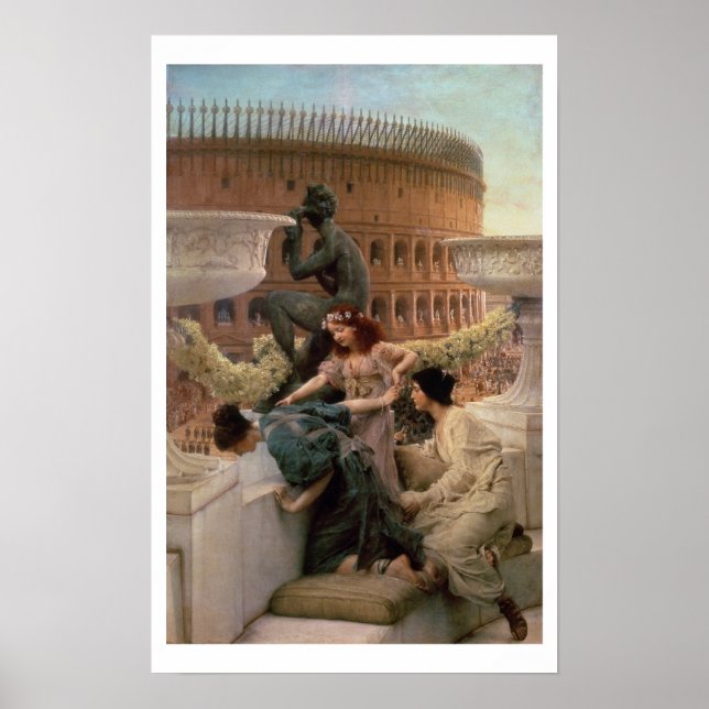 Poster Alma Tadema | Coliseum 1896 (Devant)