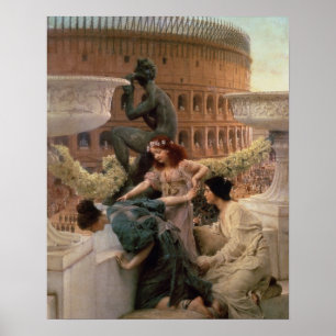 Poster Alma Tadema   Coliseum 1896