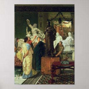 Poster Alma-Tadema   Concessionnaire en statues