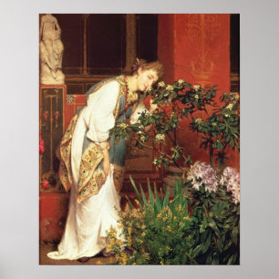 Poster Alma Tadema   dans le Peristylum, 1866
