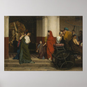Poster Alma-Tadema - Entrée Du Théâtre