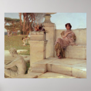 Poster Alma-Tadema la voix de Spring, 1908