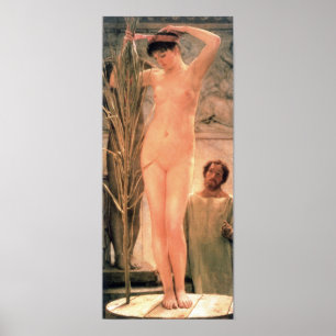 Poster Alma-Tadema - Le modèle d'un sculpteur