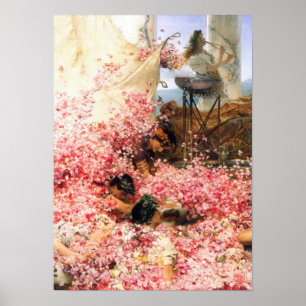Poster Alma-Tadema - Les roses de l'héliogabale