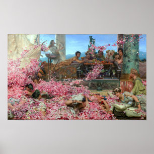 Poster Alma-Tadema - Les Roses De L'Héliogabale