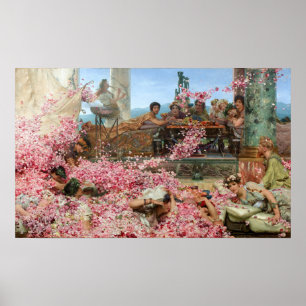 Poster Alma-Tadema - Les Roses De L'Héliogabale