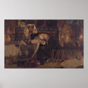 Poster Alma-Tadema - Mort du premier-né du pharaon