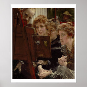 Poster Alma-Tadema   par groupe de famille, 1896