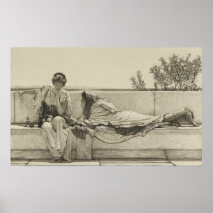 Poster Alma-Tadema - Pled Après 1878