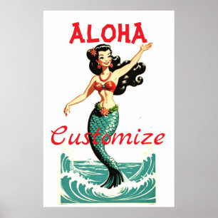 Poster Aloha Mermaid Thunder_Thunder_Cove