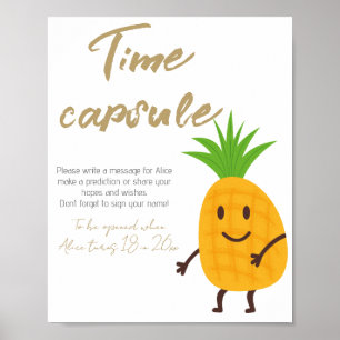 Poster Aloha Tropical Aloha Temps Capsule