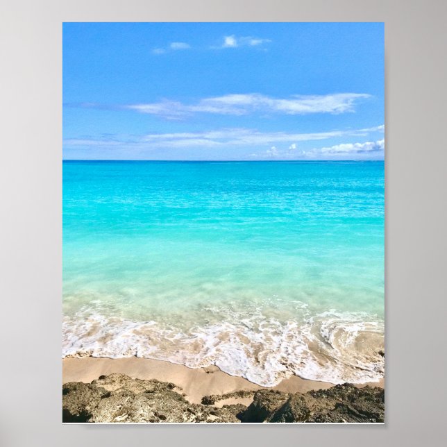 Poster Aloha Tropical Hawaïen (Devant)