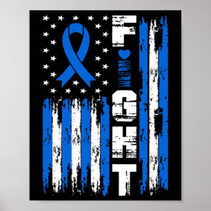 Poster Alopecia Sensibilisation Patriotique États-Unis Dr