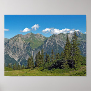 Poster Alpes Autrichiennes En Été