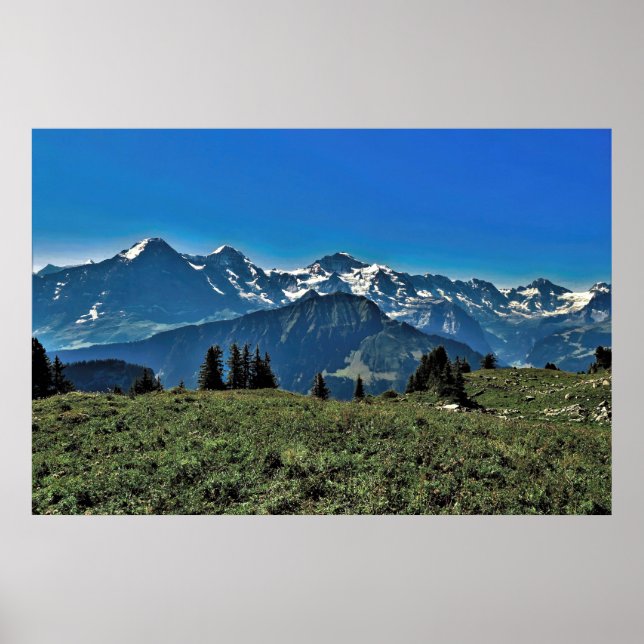 Poster Alpes de Suisse (Devant)