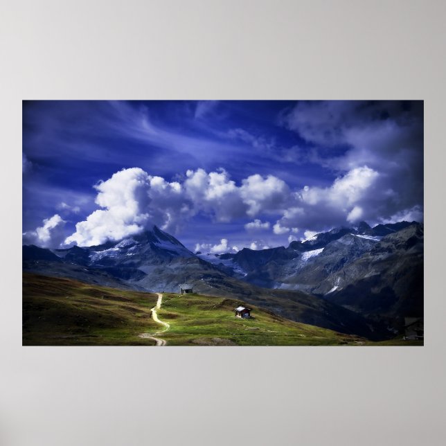 Poster Alpes suisses (Devant)