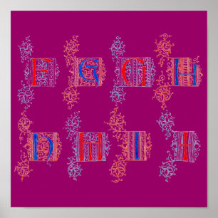 Poster Alphabet