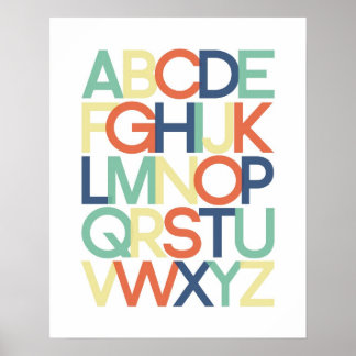Poster Alphabet