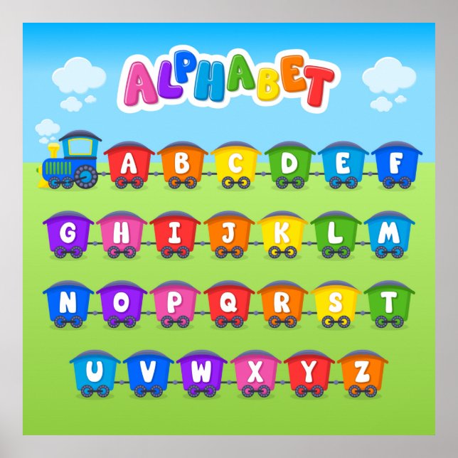 Poster alphabet (Devant)