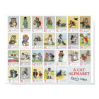 Alphabet de chat, Louis Wain