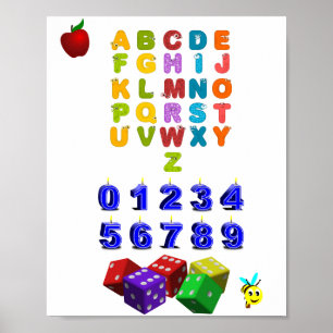 Poster Alphabet et numéro