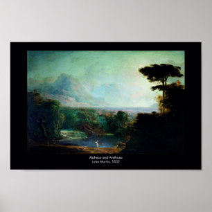 Poster Alpheus et Arethusa de John Martin